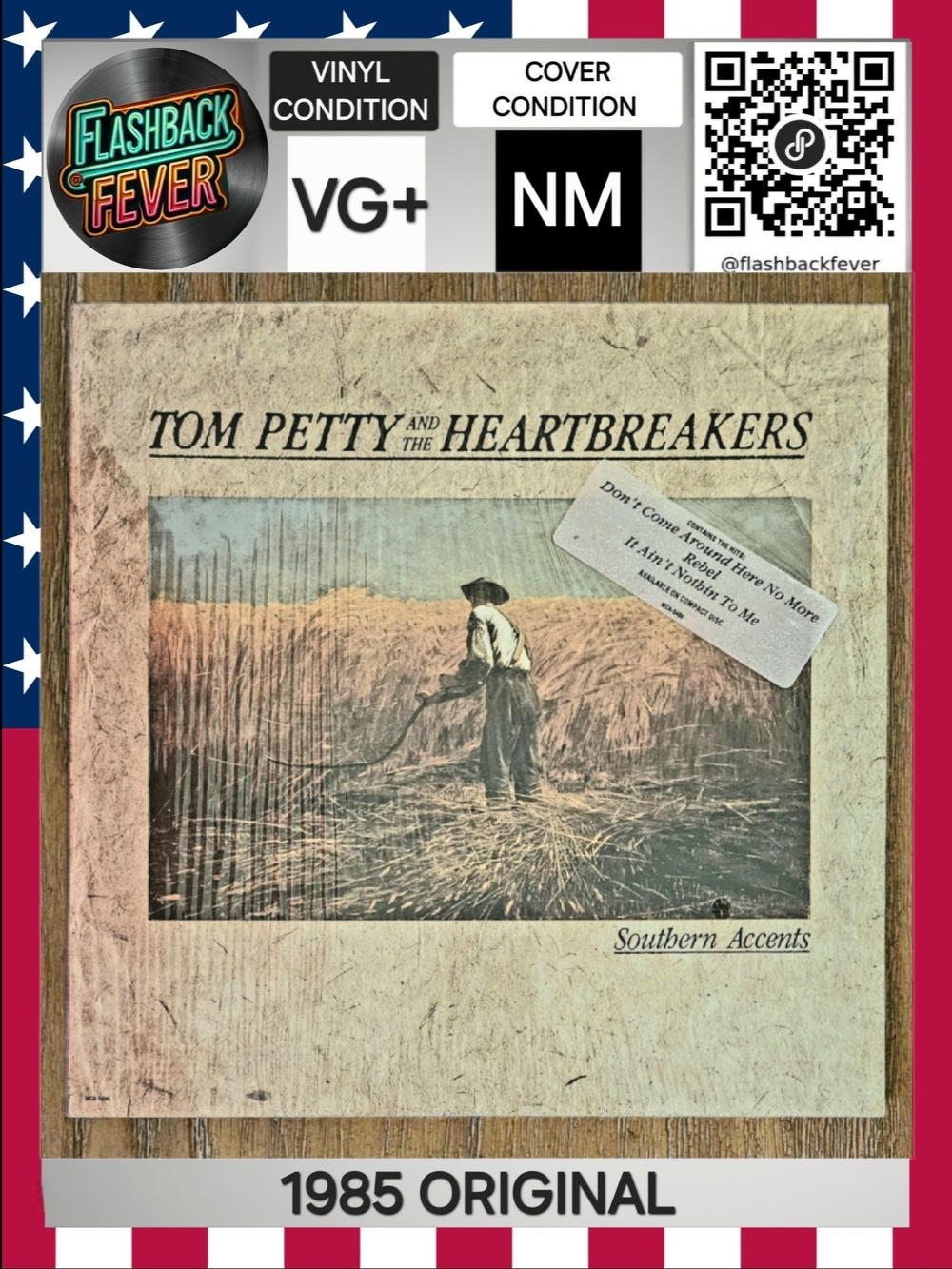 TOM PETTY And The Heartbreakers•Southern Accents•1985 US (#MCA 5486) Carrollton